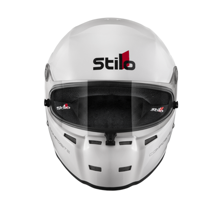 Stilo ST5 FN Composite Racing Helmet White Custom Formula Race Helmet Automax