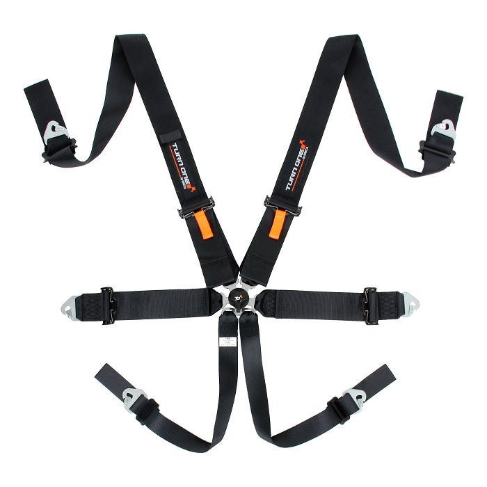 Turn One 6 Point FIA 3" Harness